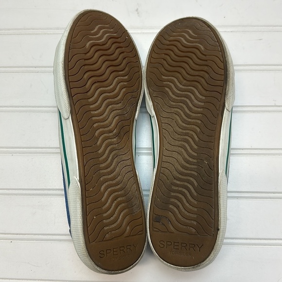 Sperry blue canvas deck shoes 10 - Picture 7 of 7